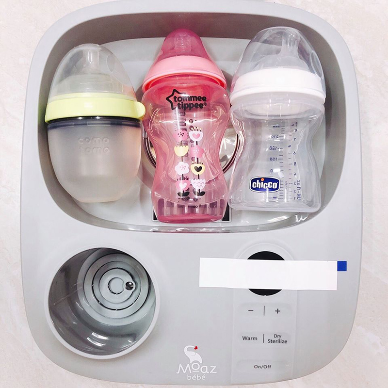 Máy tiệt trùng sấy khô và hâm sữa Moaz Bebe MB-005