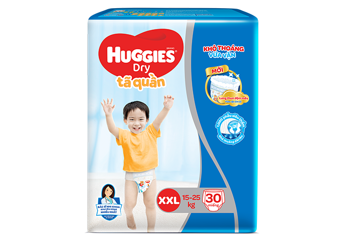 tã quần Huggies XXL30