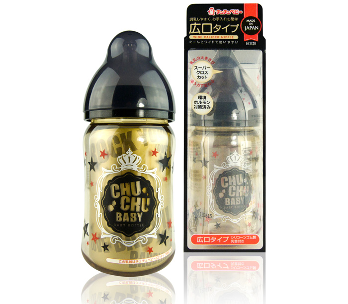 Bình sữa ChuChu PPSU 160ml cổ rộng (núm thường)