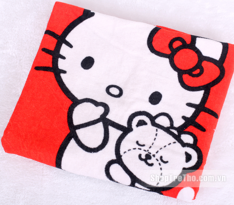 Khăn tắm Hello Kitty 60 x 120 cm