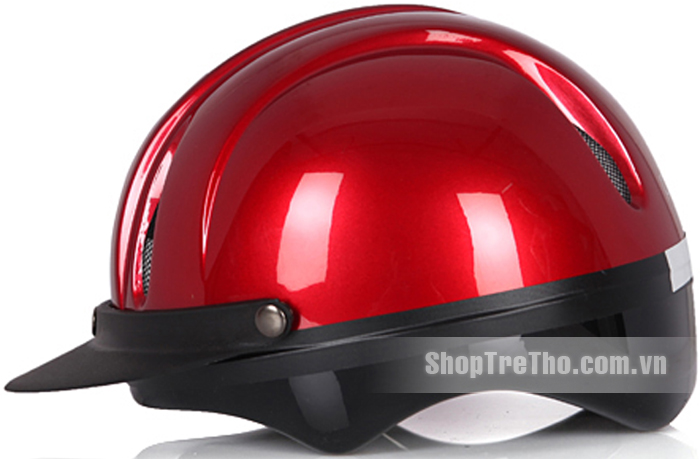 Mũ bảo hiểm Protec Saga màu đỏ size S