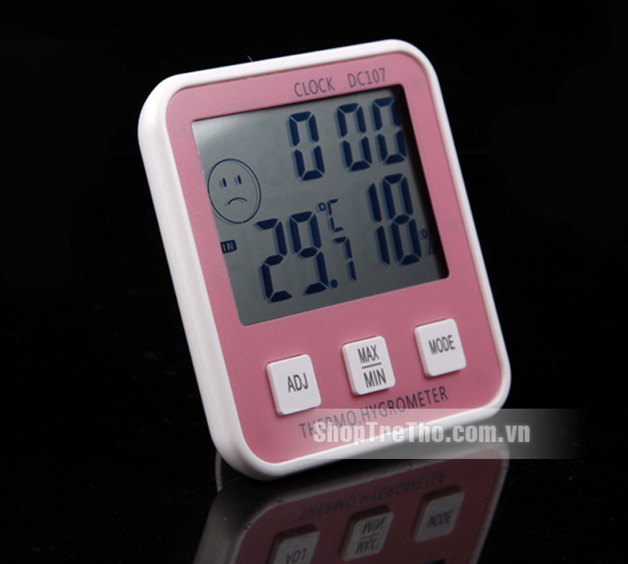 Máy đo nhiệt độ, độ ẩm trong nhà DC107