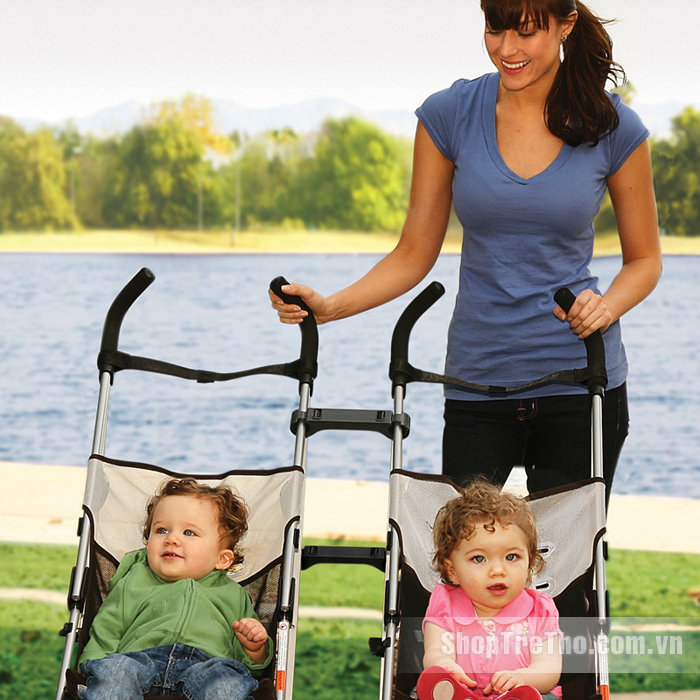 Móc ghép đôi xe đẩy Munchkin 20065 - Bộ 3 chiếc