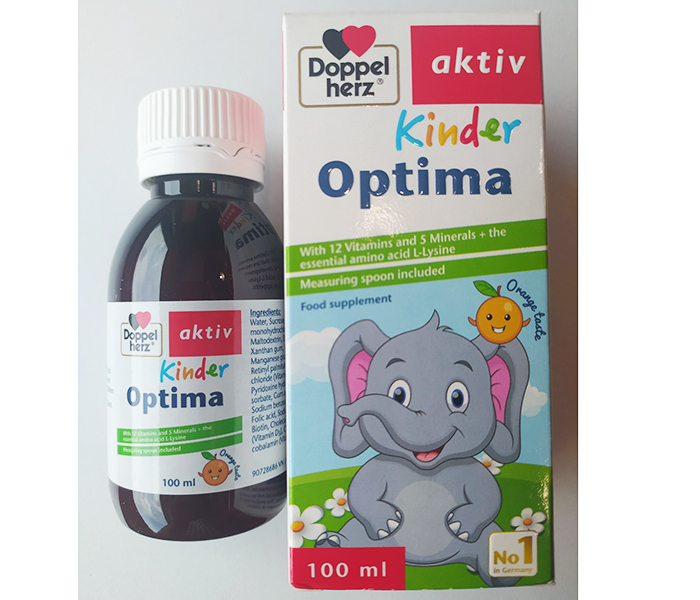 Vitamin tổng hợp Doppelherz Kinder Optima (100ml)