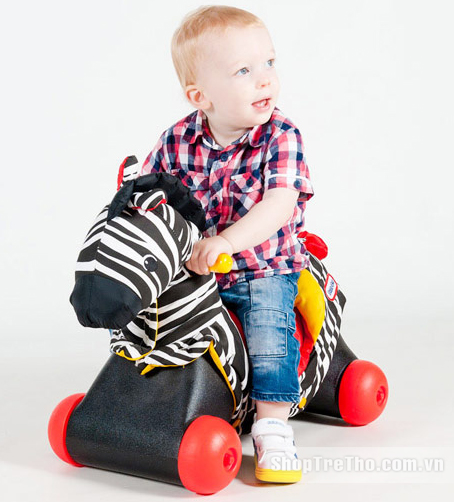 Bập bênh mini kết hợp chòi chân - Ngựa vằn - Little Tikes 170867