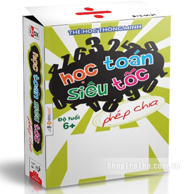 thẻ học thông minh phép chia
