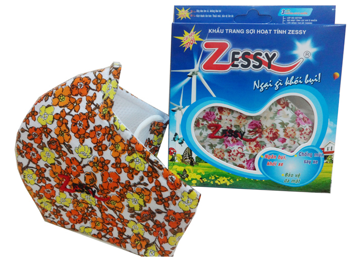 Khẩu trang sợi hoạt tính Zessy