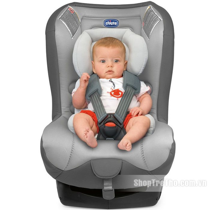 Ghế ngồi ô tô Chicco Eletta cho bé từ sơ sinh màu xanh ghi
