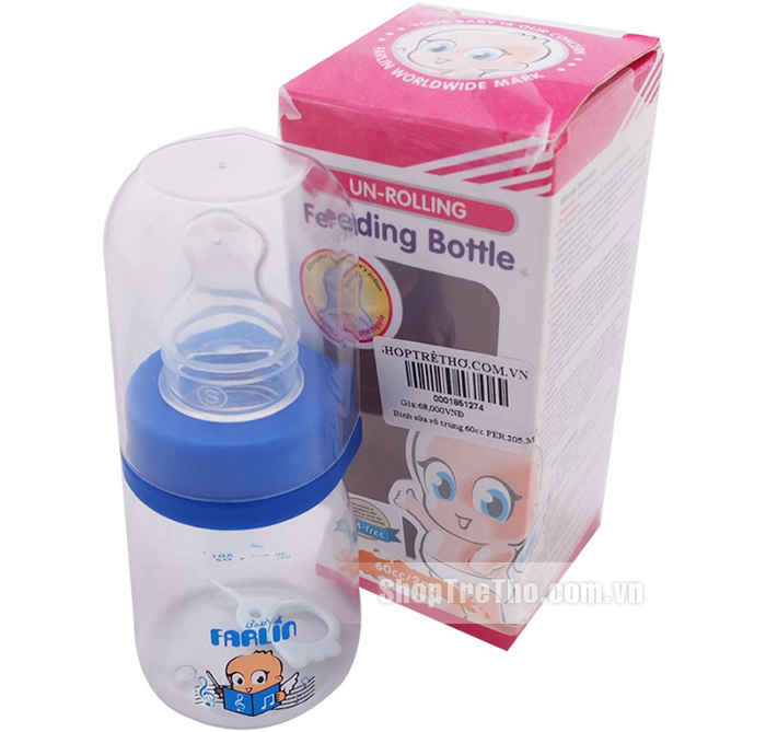 Bình sữa vô trùng 60cc Farlin PER-205-M