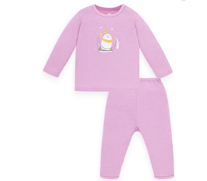 Bộ cài vai dài tay Lullaby NH69B (hồng)
