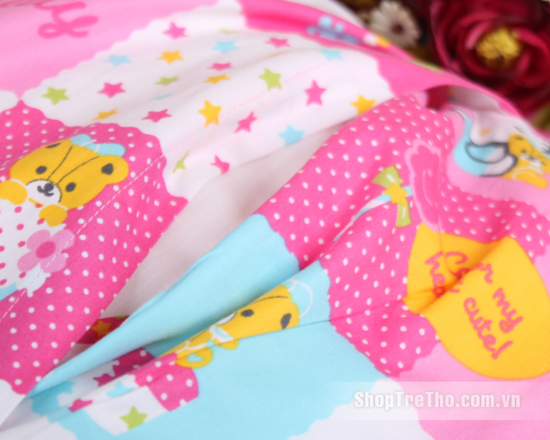 Gối trẻ em Sông Hồng hình mèo Hello Kitty B13-004 