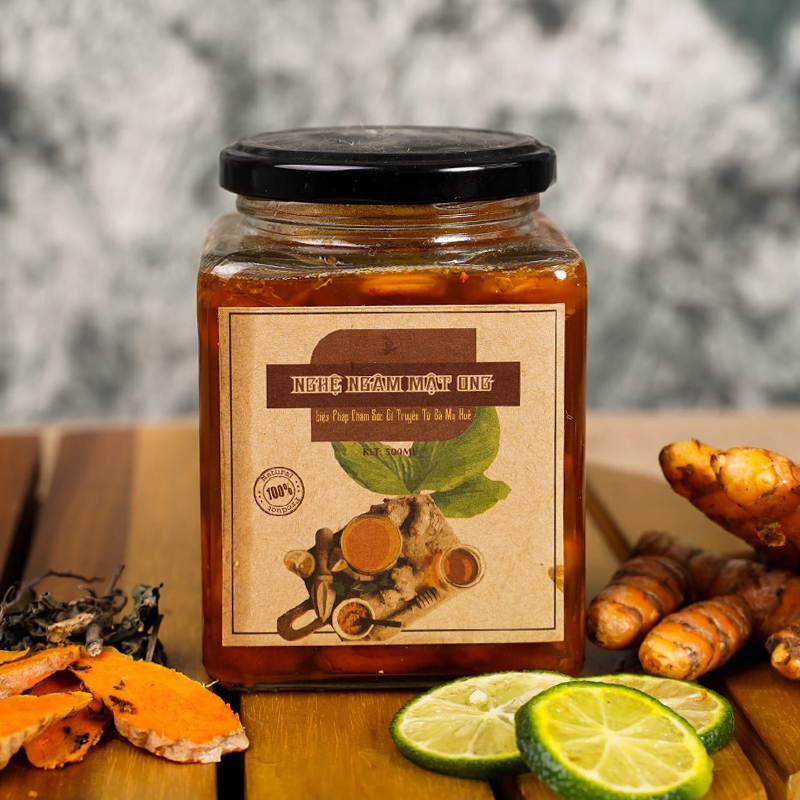 Nghệ ngâm mật ong NatuQueens