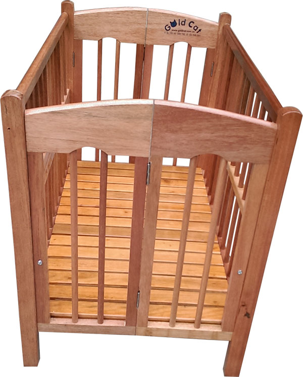 Giường cũi trẻ em GoldCat gỗ Săng Đỏ (70x100cm)