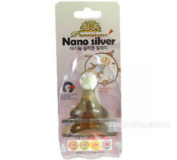 Núm ty nano silver - mispic (cổ rộng)