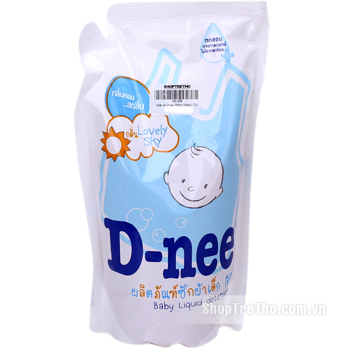 Dung dịch giặt xả Dnee 700ml (túi xanh)