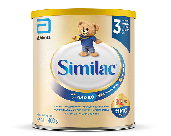 Sữa Similac IQ Plus HMO số 3 Gold (400g)