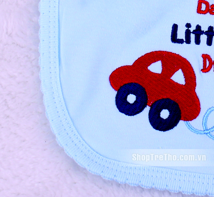 Yếm cho bé sơ sinh Lullaby có cúc nhiều màu