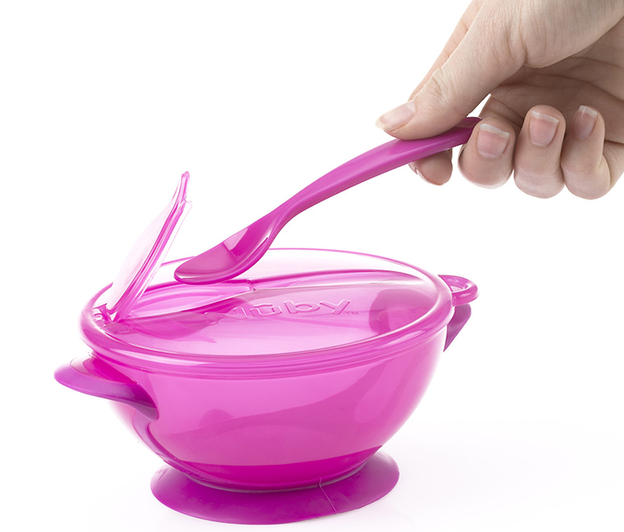 Bộ bát ăn dặm kèm thìa Nuby 5487