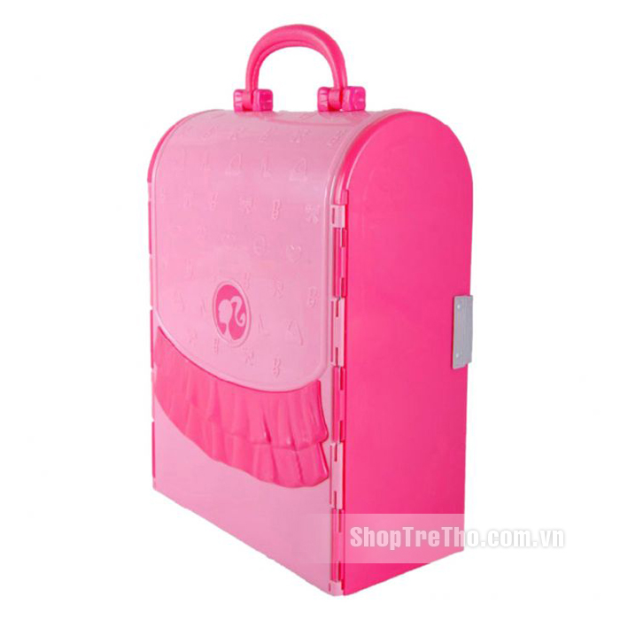 Phòng ngủ trong cặp táp Barbie X7415