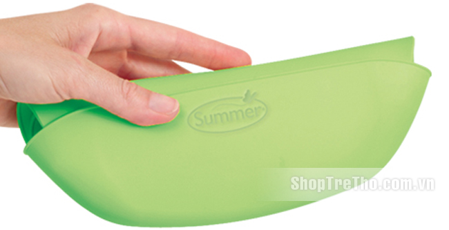 Yếm ăn cho bé Summer Bibbity Green