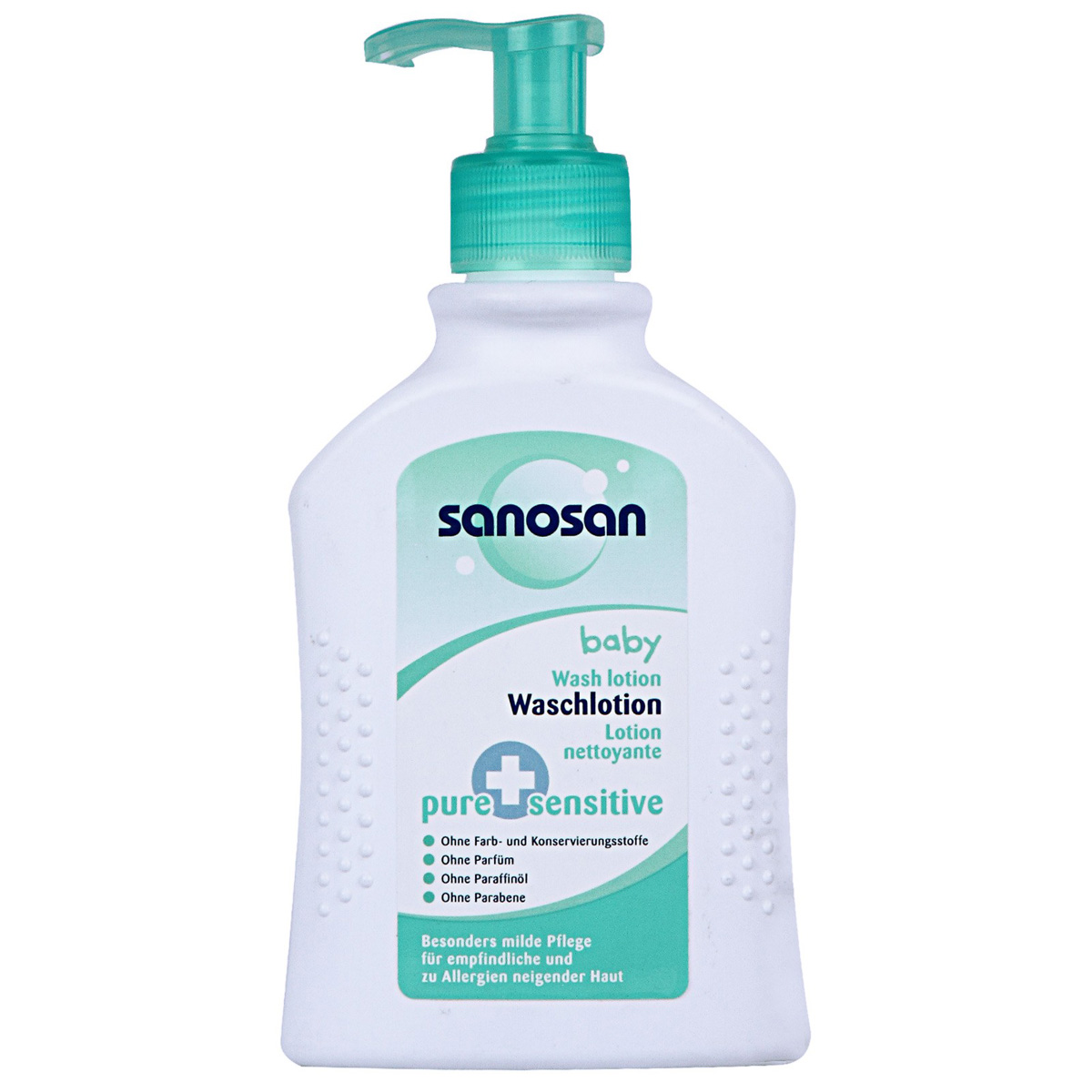 Sữa làm sạch Sanosan 200ml dành cho da nhạy cảm