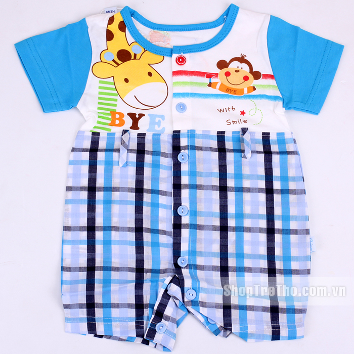 Body cho bé Beiner kẻ caro 2292
