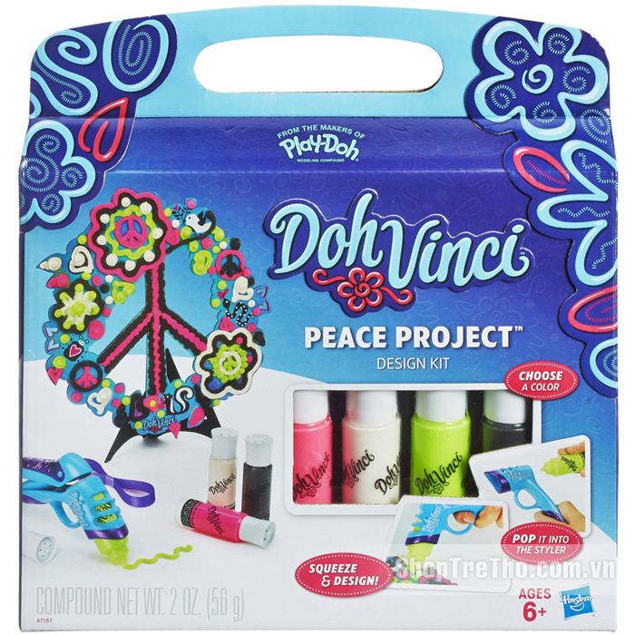 Bột vẽ Play Doh - Vòng hoa treo cửa