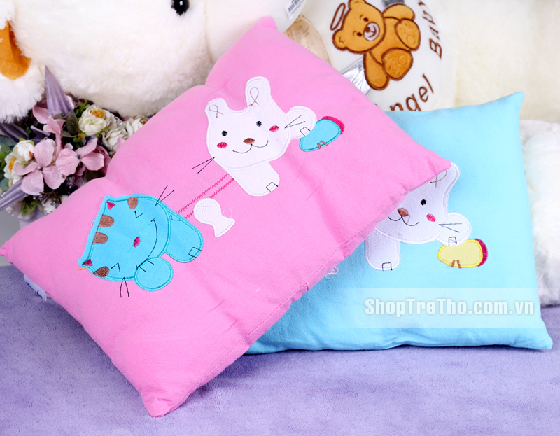 Gối bông trẻ em Ngọc Ánh loại nhỡ