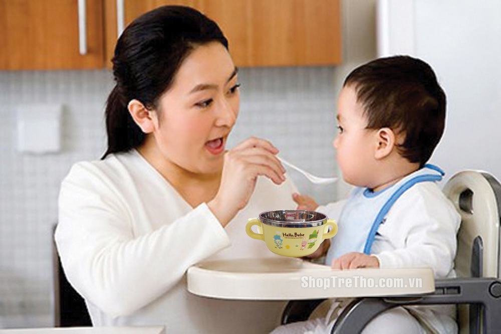 Bát cách nhiệt inox Pororo