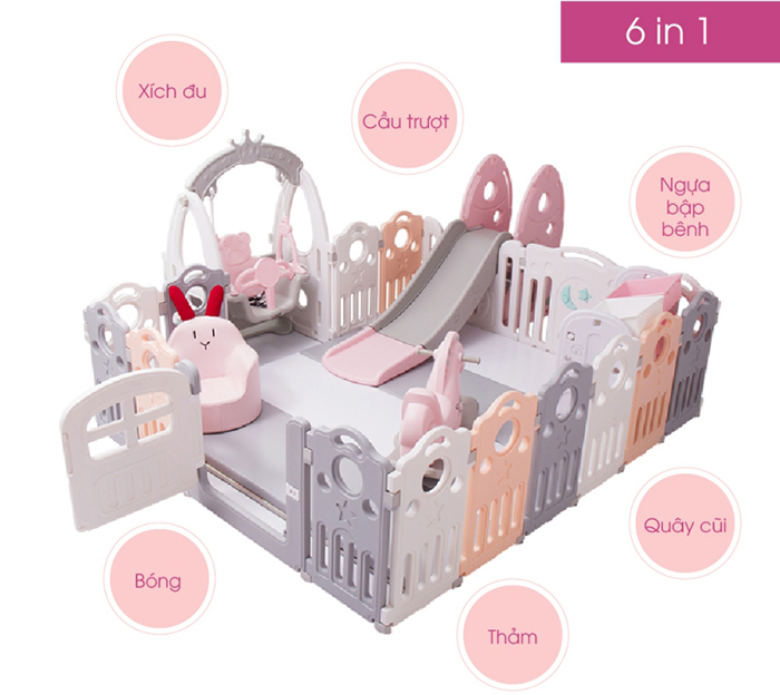 Combo 6in1 Toys House