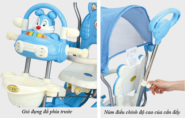 Xe đẩy 3 bánh 231G