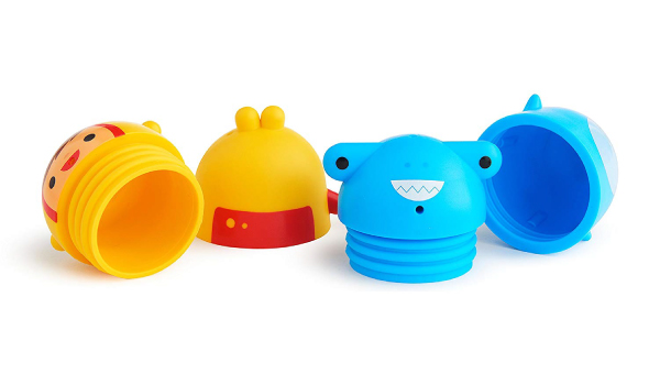 Bộ 2 đồ chơi phun nước tháo lắp (thợ lặn - cá mập) Munchkin MK17281
