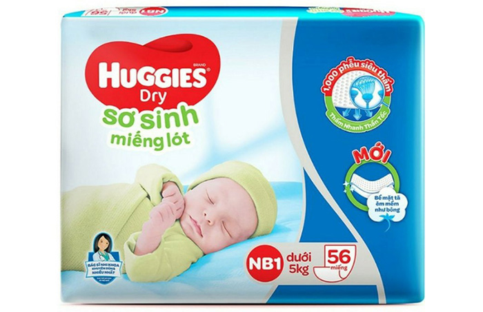Ta giay Huggies newborn 1 (56M)