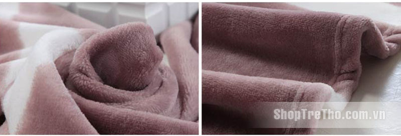 Chăn xuất khẩu Carven Paris loại 2 lớp