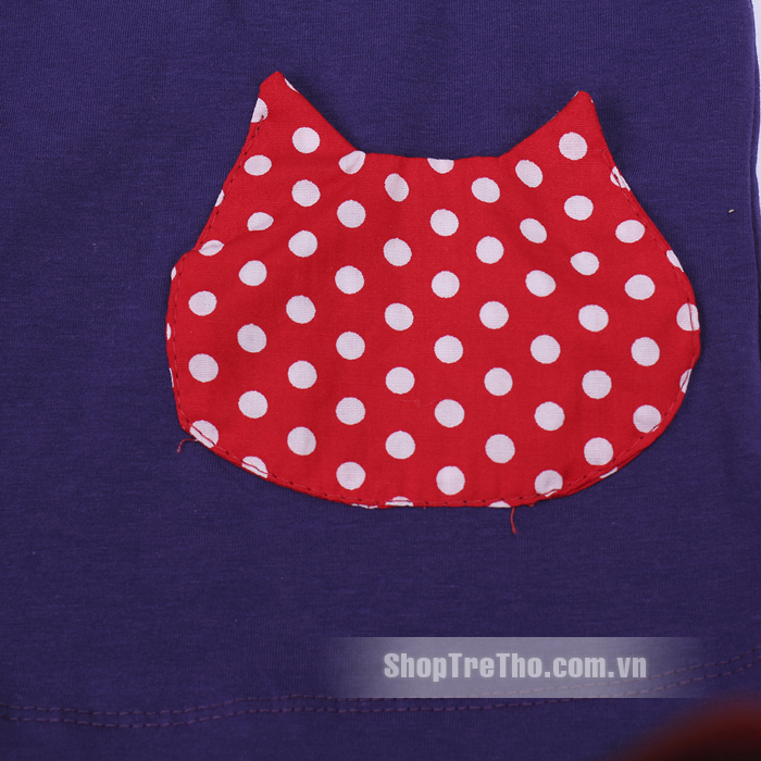 Áo ba lỗ điệu đà cho bé gái size S6