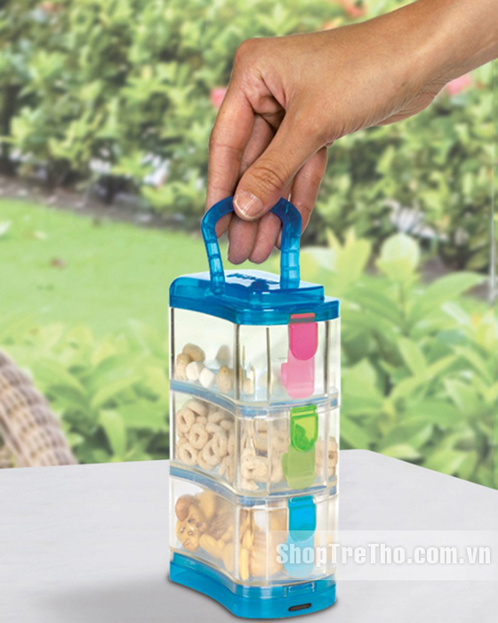 Hộp đựng sữa bột và đồ ăn Munchkin Snack Tower