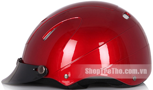 Mũ bảo hiểm Protec Disco màu đỏ size L