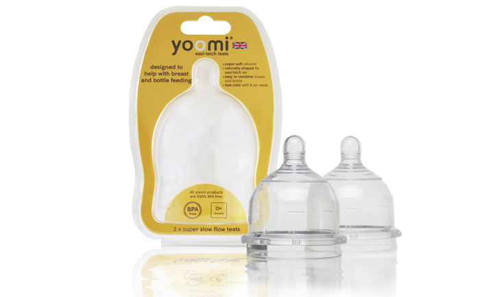 Núm ty silicone siêu mềm Yoomi (0M+, dòng chảy chậm)