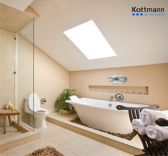 Đèn sưởi Kottmann dòng bạc K2B-HW-S