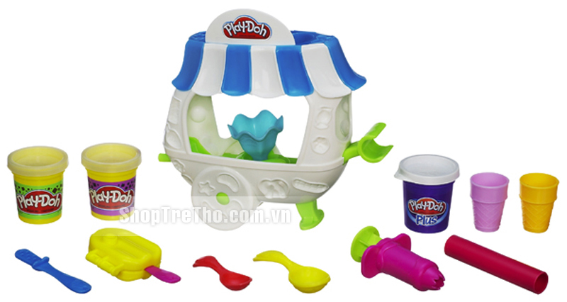 đồ chơi play doh xe kem mát lạnh