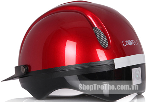 Mũ bảo hiểm Protec Saga màu đỏ size S