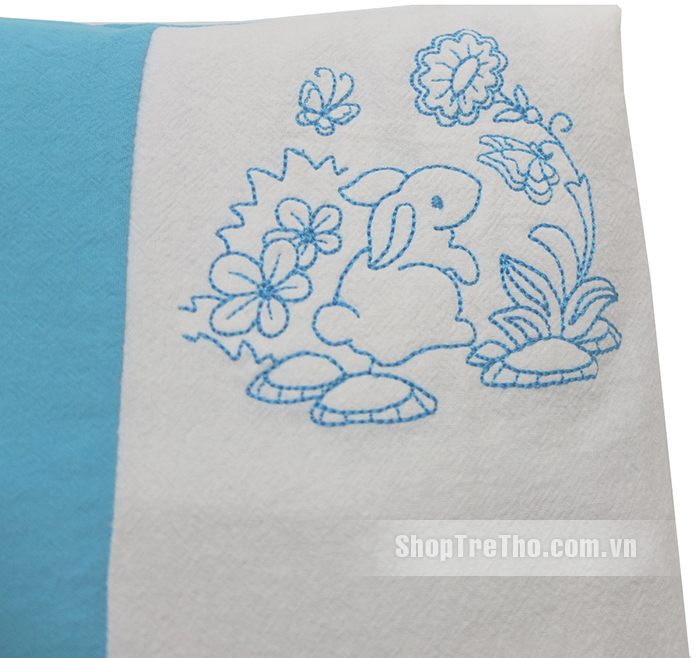 Gối nằm vỏ đậu cho bé sơ sinh (24 x 36 cm)