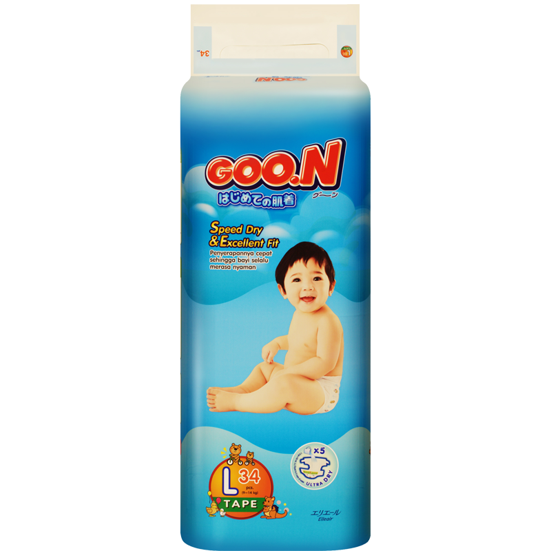 Bỉm Goon Slim L34