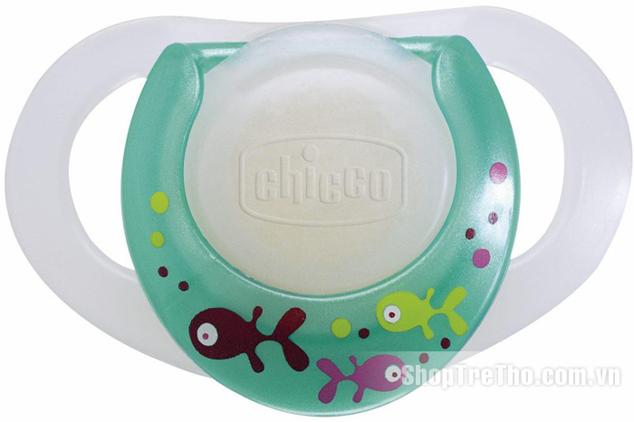 Ty ngậm Silicone Chicco Physio 0M+ 01808