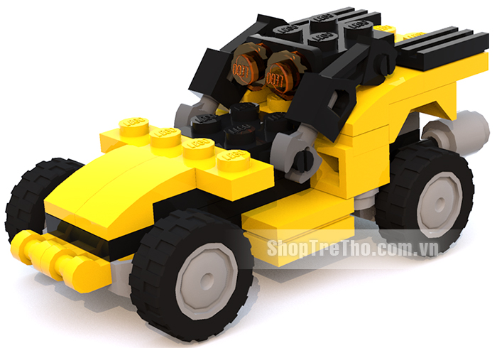do choi Lego Creator 31041 - Xe cong trinh xay dung