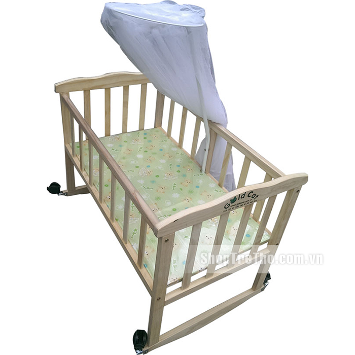 Nôi gỗ thông Goldcat C6
