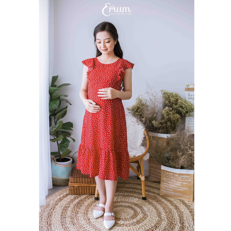Đầm bầu nhún bèo bi đỏ Emum