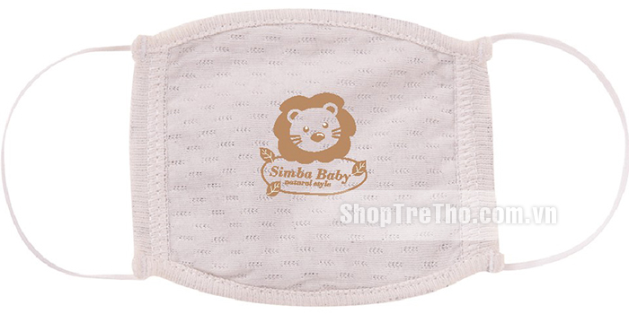 Khẩu trang bông hữu cơ Simba Organic S5013