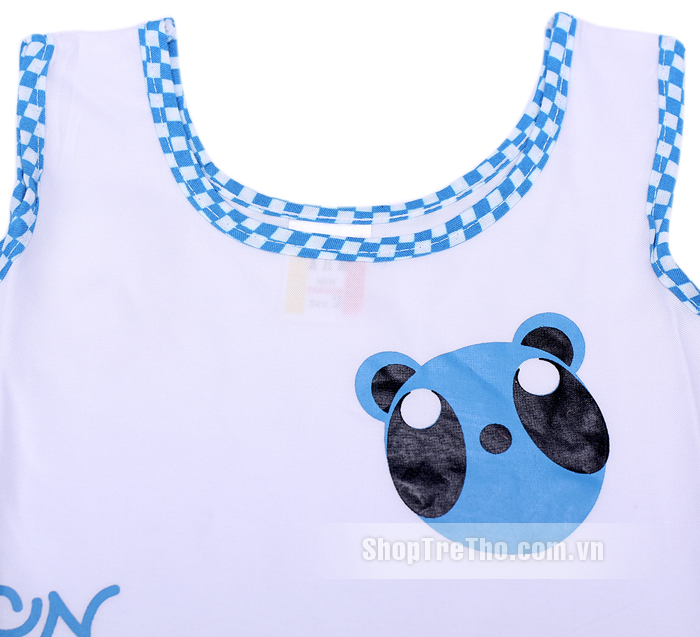 Bộ quần áo lanh mềm mại cho bé gái