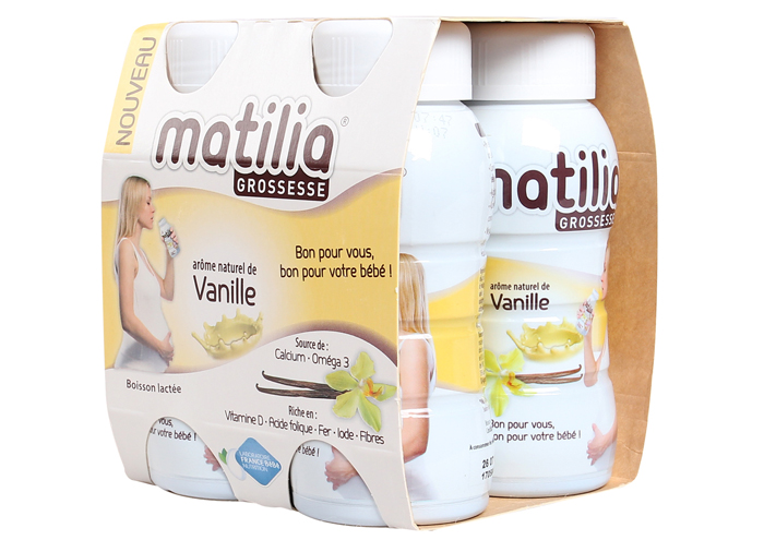 Sữa bầu Matilia Grossesse vị vani